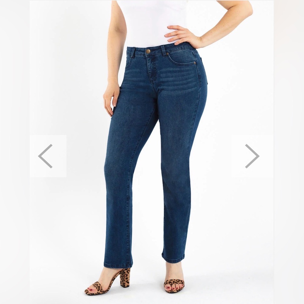 Measure & Made Vintage Wash Straight Cut Jean 24.1  (32” Inseam) NWT